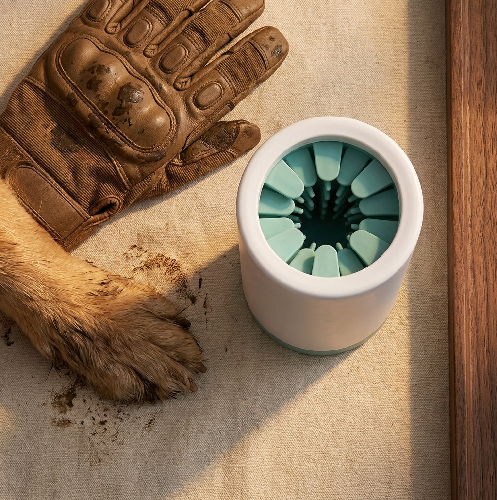 Dog Paw Cleaner Cup – Quick & Easy Muddy Paw Washer